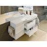 Тумба с раковиной LAUFEN PALACE 0135.2.075.475.1+8.1170.6, белая